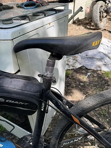 вело колесо: Горный велосипед, Giant, Рама M (156 - 178 см), Алюминий, Б/у — 3