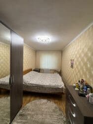 1 комнатная квартира аламедин базар: 3 комнаты, 62 м², 104 серия, 1 этаж, Евроремонт — 5