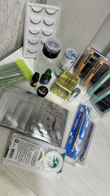 Набор для наращивания ресниц (полный комплект для мастера) Состав: -