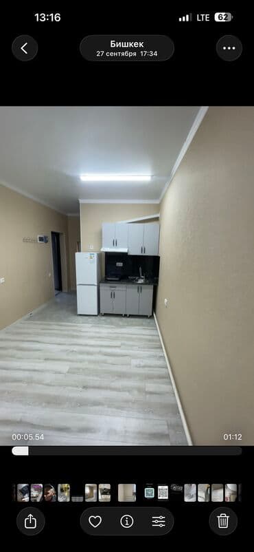 долгосрочные квартиры в караколе: Студия, Собственник, Без подселения, С мебелью частично — 1