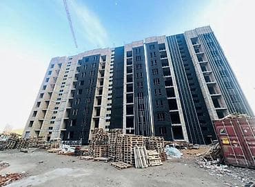 Квартиры: 2 комнаты, 74 м², Новая мечеть Элитка, 9 этаж, ПСО (под самоотделку) — 4