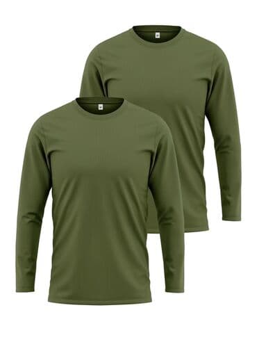 under armor: Лонгслив, цвет - Зеленый, 3XL — 1