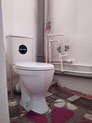 дом комната: 2 комнаты, 55 м², 105 серия, Старый ремонт — 4