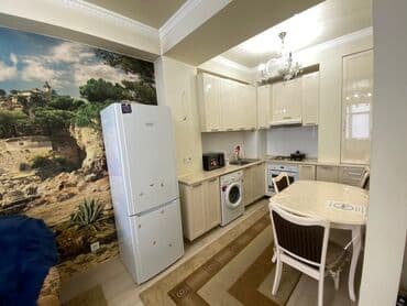 2х комнатные квартиры в бишкеке: 2 бөлмө, Душ кабинасы, Кондиционер, Унаа токтотуучу жай — 2