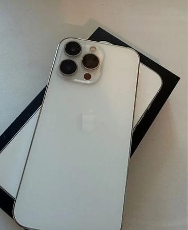 ионизатор воды: IPhone 13 Pro, Б/у, 256 ГБ, Белый, Коробка, 93 % — 2