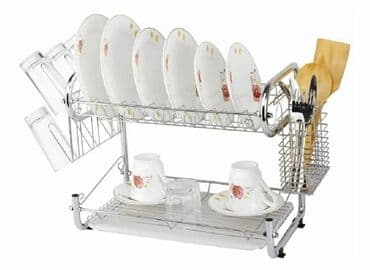 кухонные сушилки: Сушилка для посуды настольная в шкаф элегантная и вместительная — 2