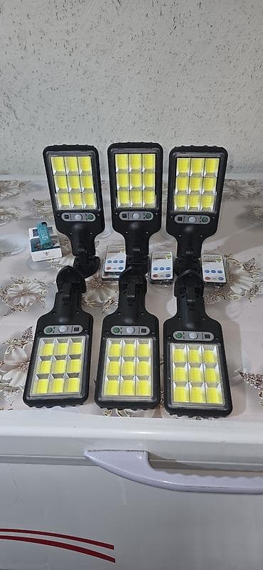 лампа с пультом: Солнечные уличные светильники с пультом ДУ - Панель на солнечной — 1