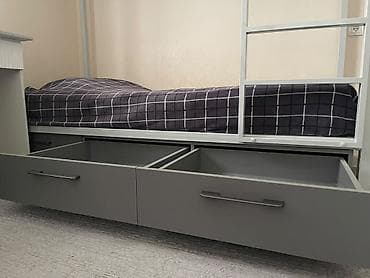 кроватка чердак: Двухъярусная кровать-чердак с нижним спальным местом и системой — 2