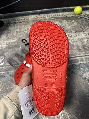 Атайын кийим: Детские сабо Crocs x Disney Cars (Молния Маккуин) - Бренд: Crocs - — 4