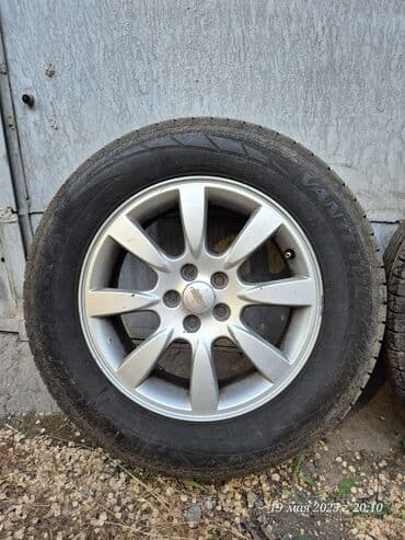 шины r14c: Колеса в сборе 215 / 65 / R 16, Всесезонная, Б/у, Комплект, Легковые, Литые, отверстий - 5 — 6