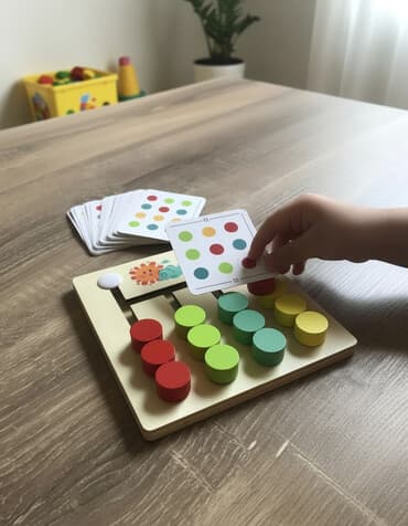 развиваюший игрушки: Развивающая игрушка для ваших детей •Перестановка по цветам с — 1