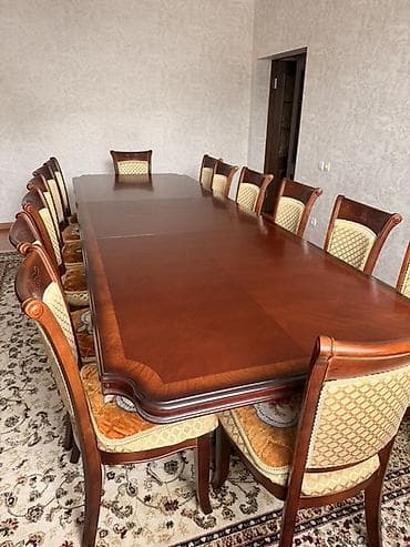 пол жасайбыз: Конок бөлмөсү үчүн үстөл жана отургуч, түсү - Күрөң — 2