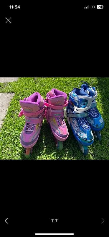 ролик красовки: Детские роликовые коньки, парами: - Модель: раздвижные ролики (указан — 1