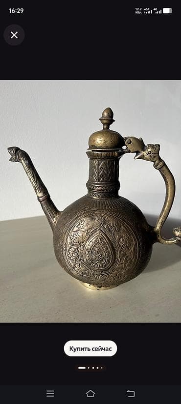 Көркөм өнөр жана коллекциялоо: Куплю!!! Антикварные восточные кувшины для личной коллекции. цена — 8