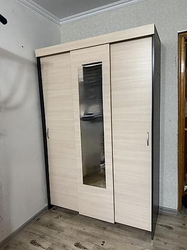 мебель королевский: Детская гарнитура, Б/у, Для девочки, Для мальчика, ДСП, цвет - Коричневый, Самовывоз — 4