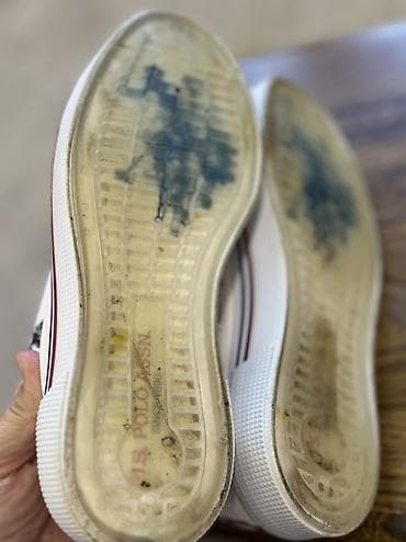 Мужская обувь: Кеды U.S. Polo Assn.Оригиналпокупала в официальном магазине носила — 5