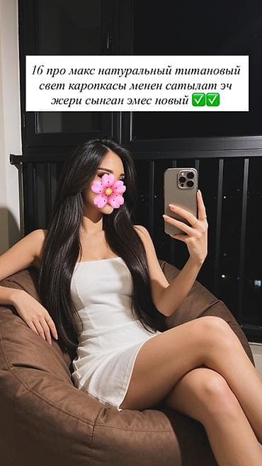 IPhone 16 Pro Max, 256 ГБ, Natural Titanium, Коробка, 89 %