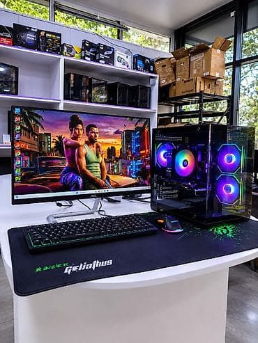 Компьютер, ядер - 4, ОЗУ 16 ГБ, Для работы, учебы, Б/у, Intel Core i7, AMD Radeon RX 580, HDD + SSD