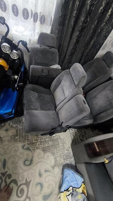 авто сидени: Комплект сидений, Велюр, Honda Б/у — 2