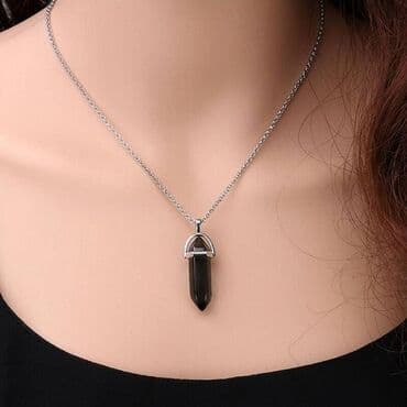 палочка гарри поттера: Модное О ожерелье с двумя подвесками в виде пентаграммы звезды + — 3