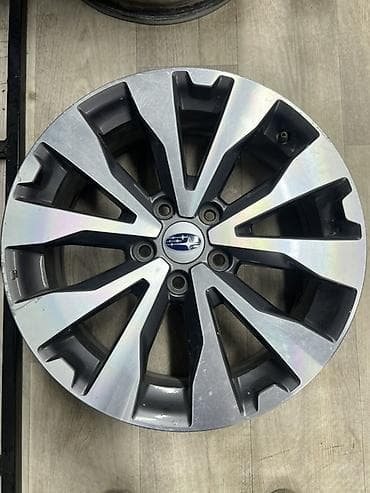Литые Диски R 18 Subaru, Комплект, отверстий - 5, Б/у