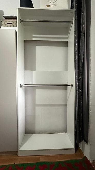 гардеробная вешалка: Шифоньер, шкаф для одежды, Прямой, ЛДСП — 1