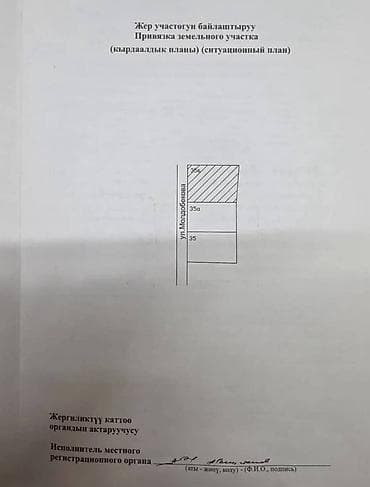 участок из бишкека: 6 соток, Для строительства, Красная книга, Договор купли-продажи — 4