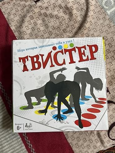 Электр транспорту: Продается настольная игра «ТВИСТЕР» Веселая игра на 2+ человек очень — 1
