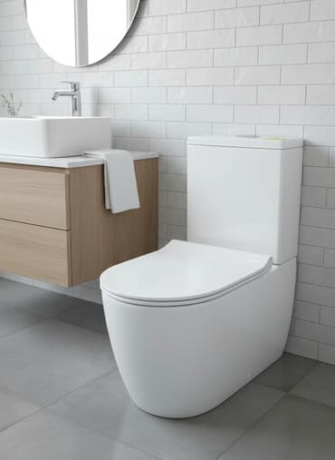 уличный туалет: Унитаз Напольный, Новый, Материал: Керамика — 1