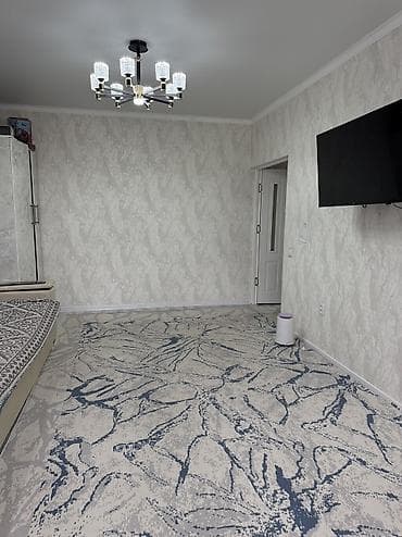 комната исык куль: 1 комната, 48 м², 108 серия, 4 этаж, Дизайнерский ремонт — 3