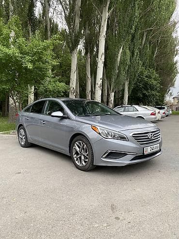 серая 2: Hyundai Sonata: 2017 г., 2.4 л, Автомат, Бензин, Седан — 3