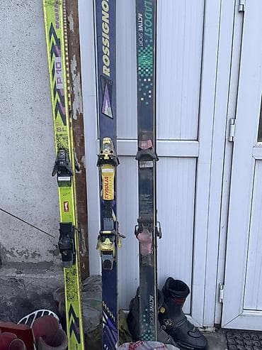 горные лыжи: Rossignol, Для подготовленных склонов, С креплениями — 1