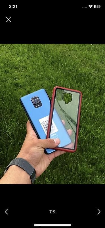 alcatel 1010d: Redmi, Redmi Note 9 Pro, Б/у, 64 ГБ, цвет - Синий, 2 SIM — 2