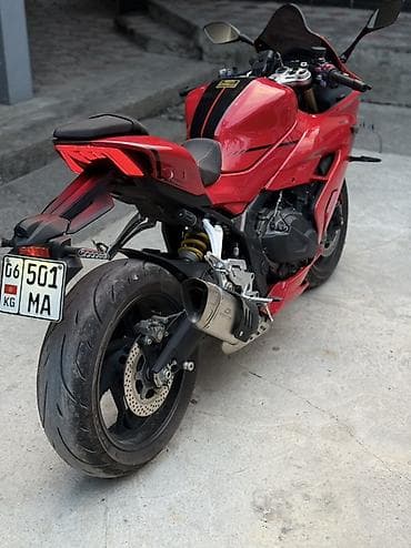 электо мото: Спортбайк Ducati, 680 куб. см, Бензин, Взрослый, Б/у — 3