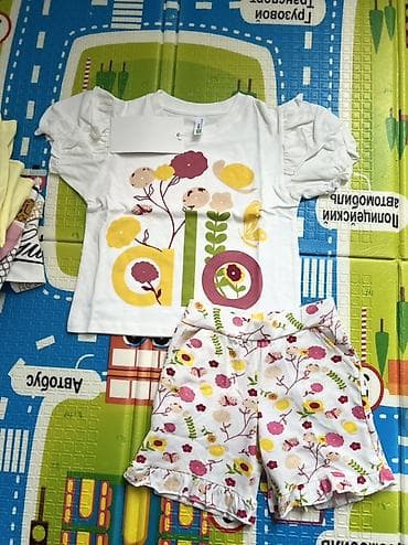 Балдардын кийим-кечелери жана бут кийимдери: Комплект, түсү - Кызгылт — 3