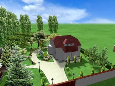 флористика дизайн: Ландшафтный дизайн и озеленение проектирование, посев газона, посадка — 7