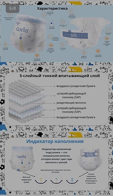 yeezy foam: Подгузники Одноразовые — 1