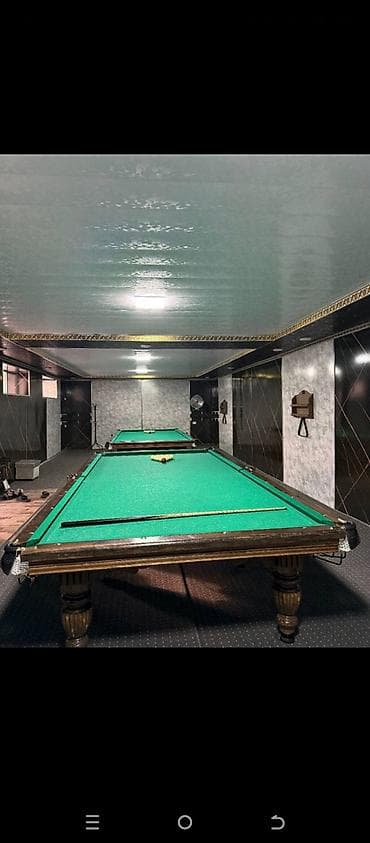 спортивные инвентари: Бильярдные столы для русского бильярда — комплект из 2 столов — 2