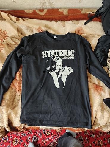 ретро футболки: Лонгслив, цвет - Черный, 2XL — 1