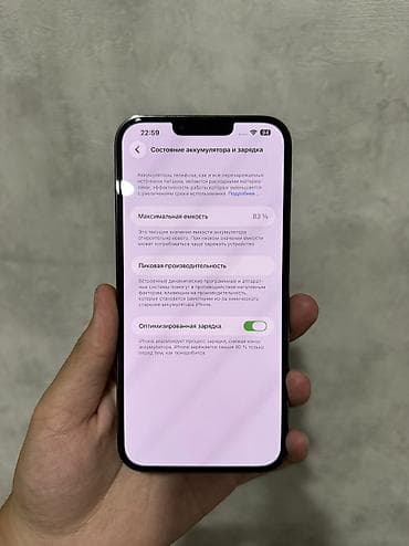 apple wath: IPhone 13 Pro Max, Б/у, 256 ГБ, Графит, Защитное стекло, 83 % — 7