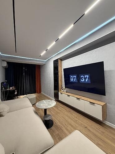 75: 2 комнаты, 61 м², Кок-Жар мкр 9 этаж, Дизайнерский ремонт — 4