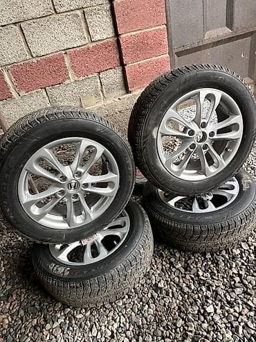 Колеса в сборе 205 / 60 / R 16, Зима, Комплект, Легковые, Литые, отверстий - 5 at lalafo.kg — 1 Колеса в сборе 205 / 60 / R 16, Зима, Комплект, Легковые, Литые, отверстий - 5 — 1