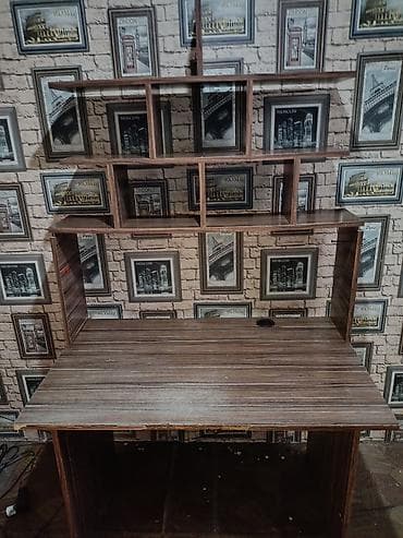 study table: Компьютерный стол, С полками — 2