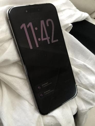 iphone 15 pri: IPhone 14 Pro, Б/у, 256 ГБ, Deep Purple, Кабель — 1