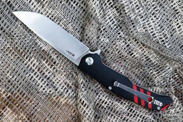 прибор ночного видения для охоты бу: Нож складной fat dragon-nimo knives r11black, сталь d2, рукоять g10 — 5