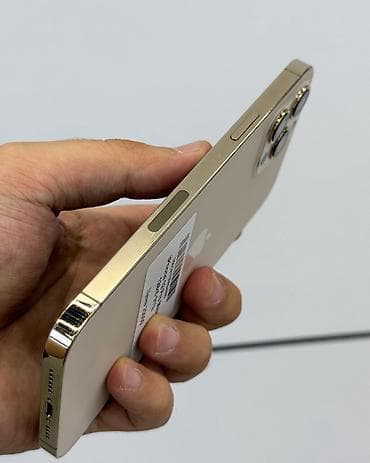 IPhone 12 Pro Max, Б/у, 128 ГБ, Matte Gold, Защитное стекло, Чехол, В рассрочку, 91 % — 5