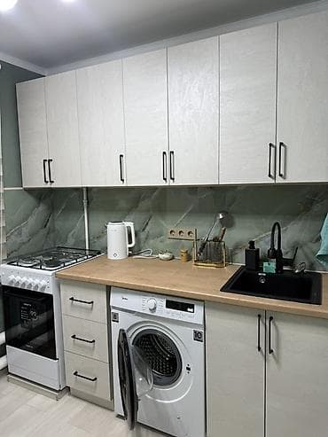 2 bedroom: 1 комната, 8 мкр Без животных, С мебелью полностью — 3