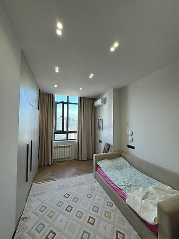 Недвижимость: 5 и более комнат, 170 м², Асанбай мкр Элитка, 12 этаж, Дизайнерский ремонт — 9