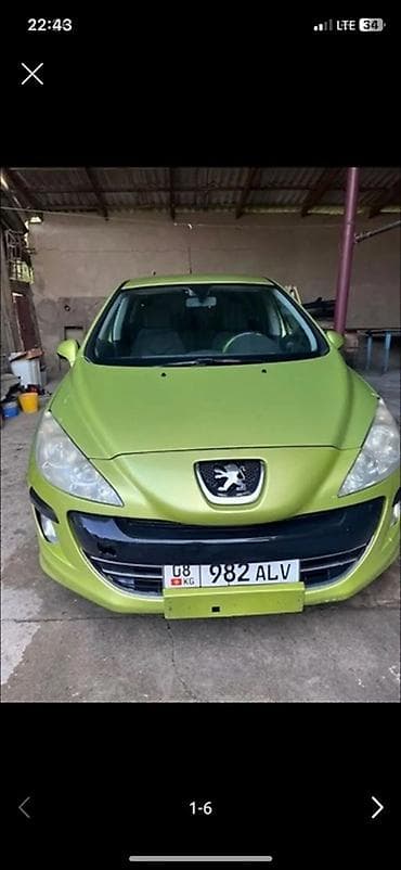 Peugeot 308: 2009 г., 1.5 л, Автомат, Бензин, Хэтчбэк