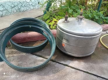 Жылытуу приборлору: Бак-аккумулятор/ресивер из нержавеющей стали с патрубками + три — 3